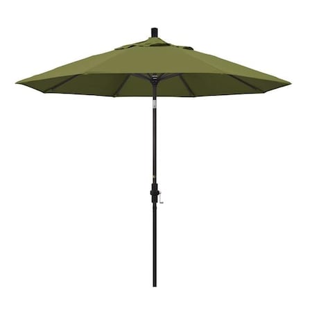 California Umbrella California Umbrella GSCU908117-SA21 9 ft. Aluminum Market Umbrella Collar Tilt - Bronze-Pacifica-Palm GSCU908117-SA21